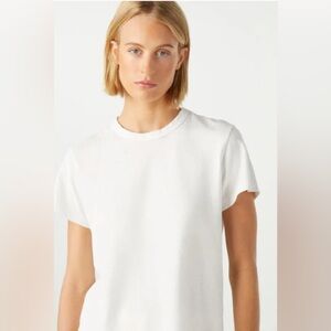 AMO White Short Sleeve Tee